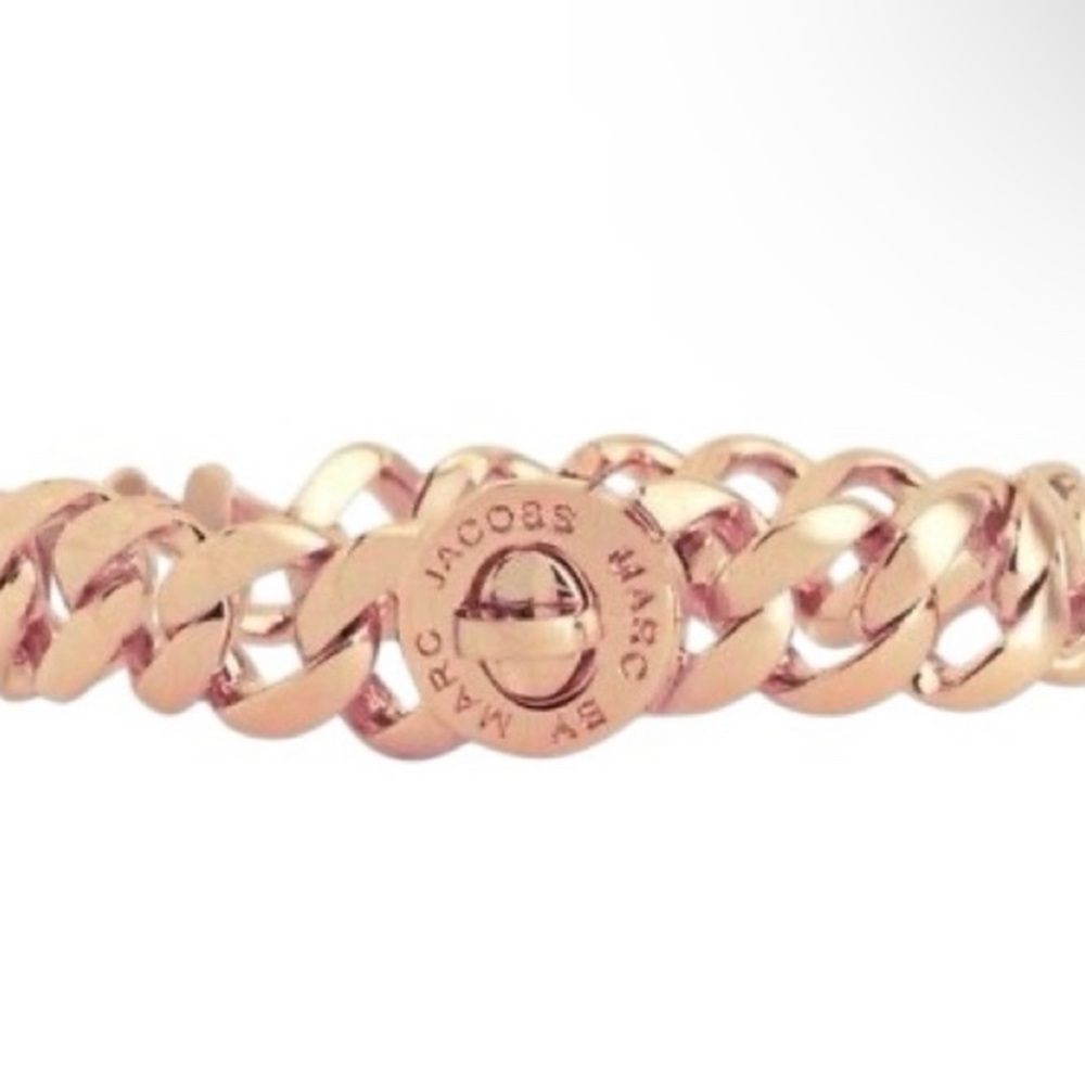 Marc Jacobs Rose Gold Chain Bracelet